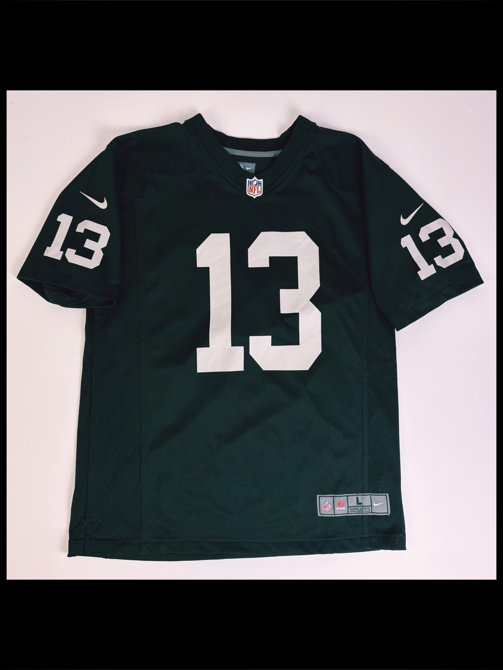 Nike Las Vegas Raiders Hunter Renfrow #13 NFL On Field Football Jersey Youth L